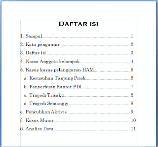 Tips Cara Membuat Daftar Isi Otomatis Di Microsoft Word Tips Cara Membuat Daftar Isi Otomatis Di Microsoft Word