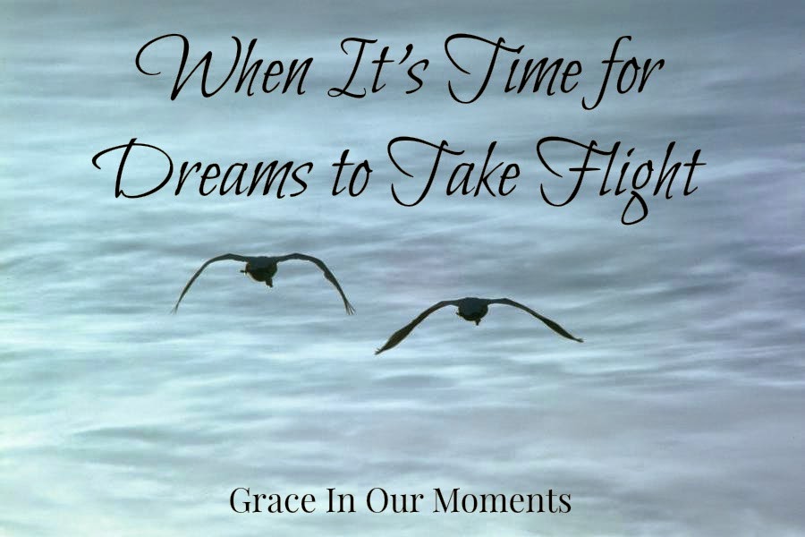 Grace In Our Moments When It's Time for Dreams to Take Flight