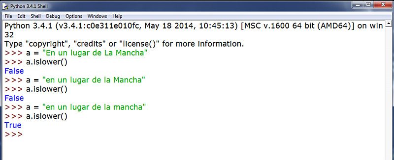 APRENDER A PROGRAMAR CON PYTHON: MÉTODOS DE STRINGS