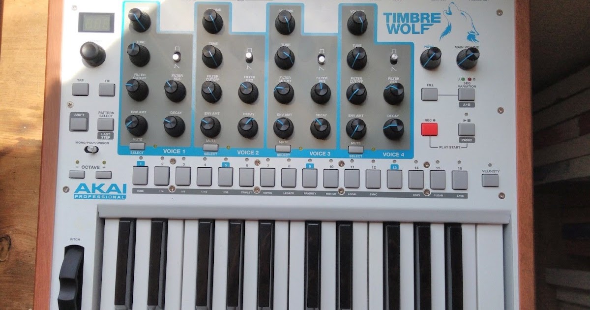 MATRIXSYNTH Akai Professional Timbre Wolf Analog Synthesizer