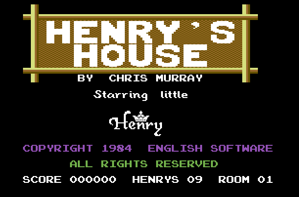 Henrys House Atari. Henry;s House Atari. Мэгни-Хаус (1984). Henry's house