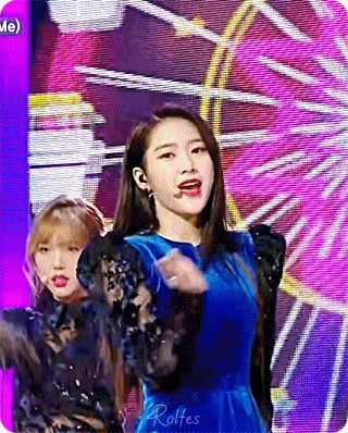 오늘의 음악중심 오마이걸 지호.gif | 인스티즈