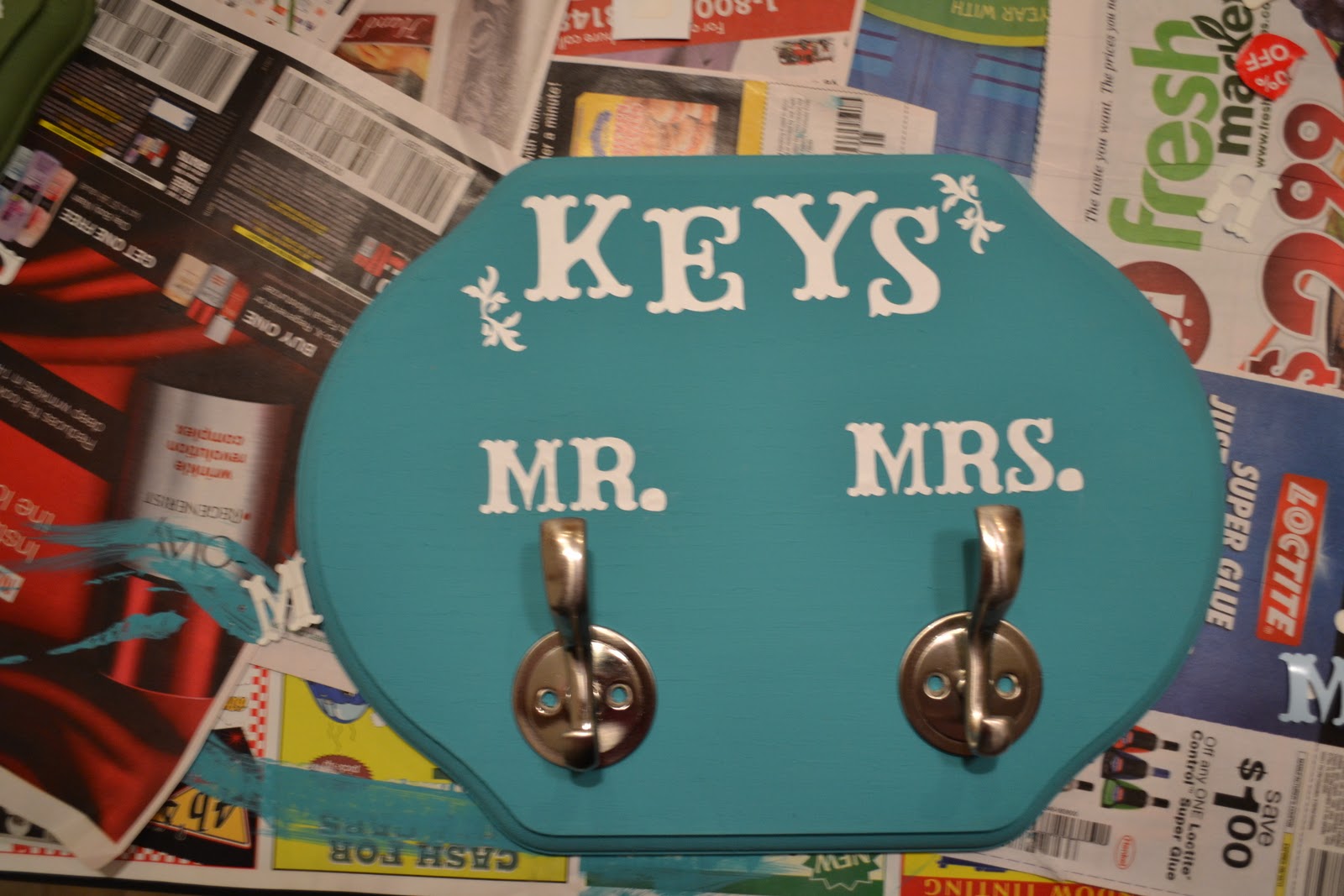 something brought you here Mr. & Mrs. Key Holder