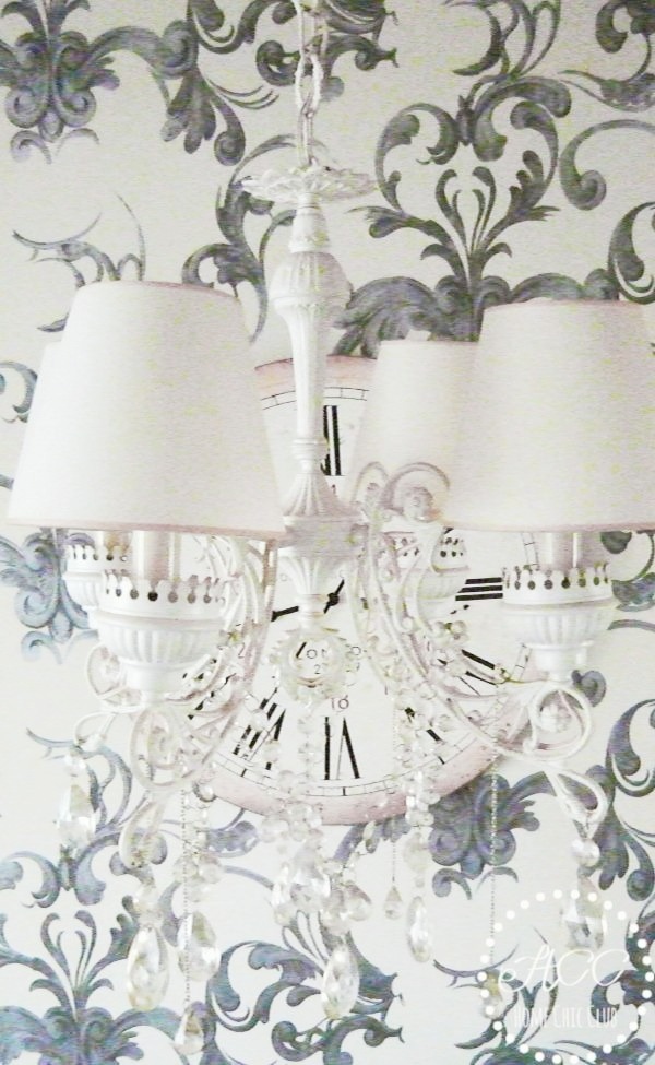 Making Over a Chandelier with Spray Paint Home Chic Club Making Over