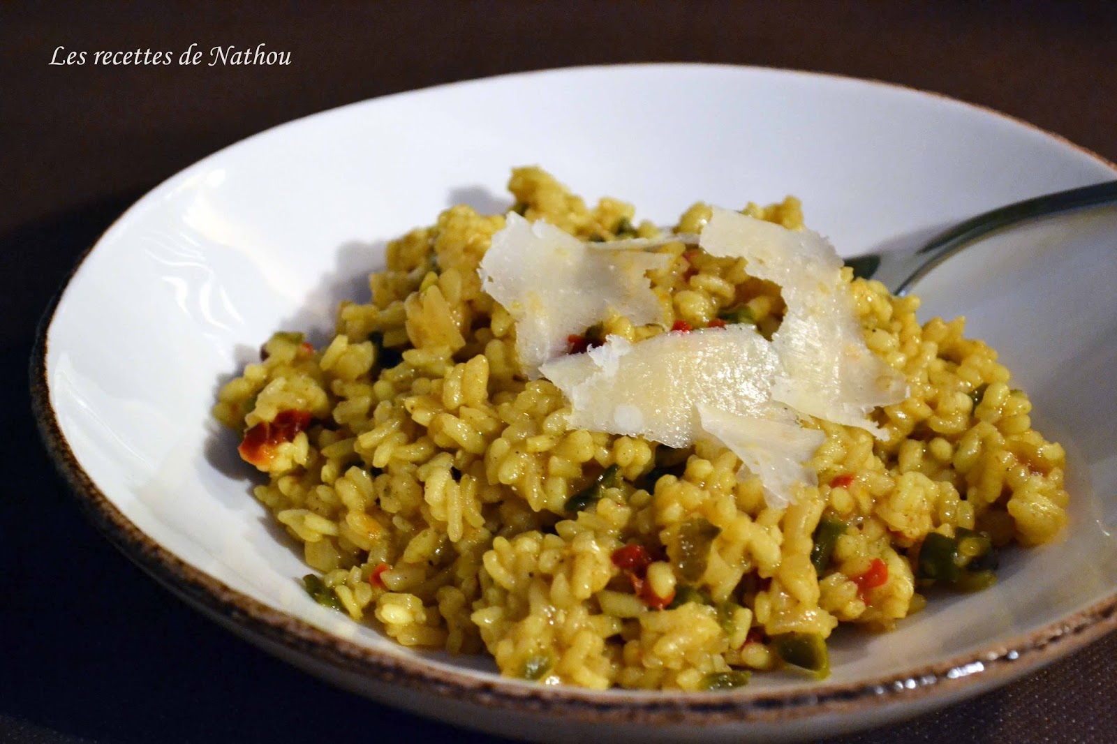 Ma cuisine au fil de mes idées... Risotto au curry de Delhaize
