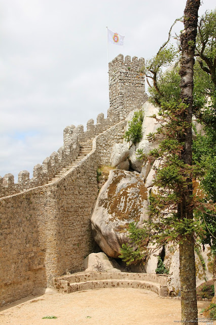 Castelo dos Mouros - Sintra - Bandeira Nacional-http://fotosefactos.blogspot.pt