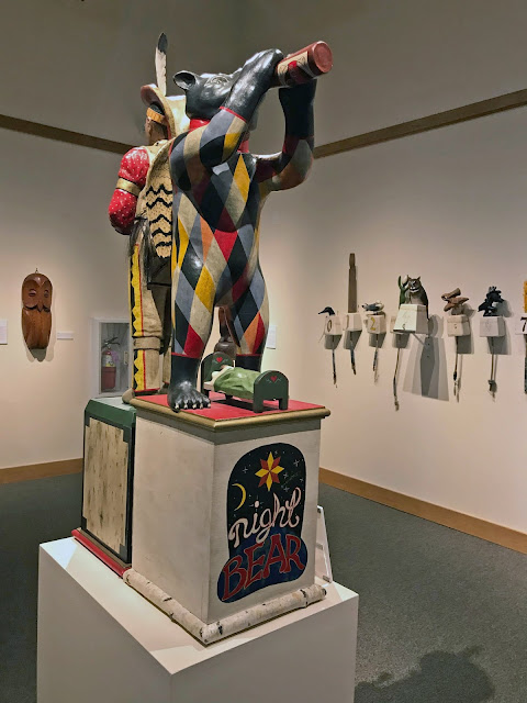 Leo and Marilyn Smith, Minnesota Marine Art Museum, Night Bear