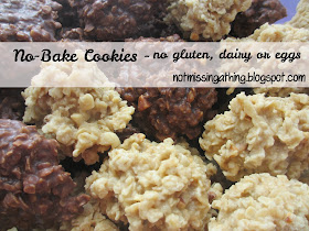 Not Missing a Thing! Allergy Friendly Cooking: No-Bake Chocolate Peanut ...