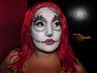 ... nightmare before christmas face paint sally from nightmare before