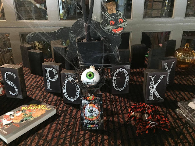Spooky table setting at Norton's U.S.A.