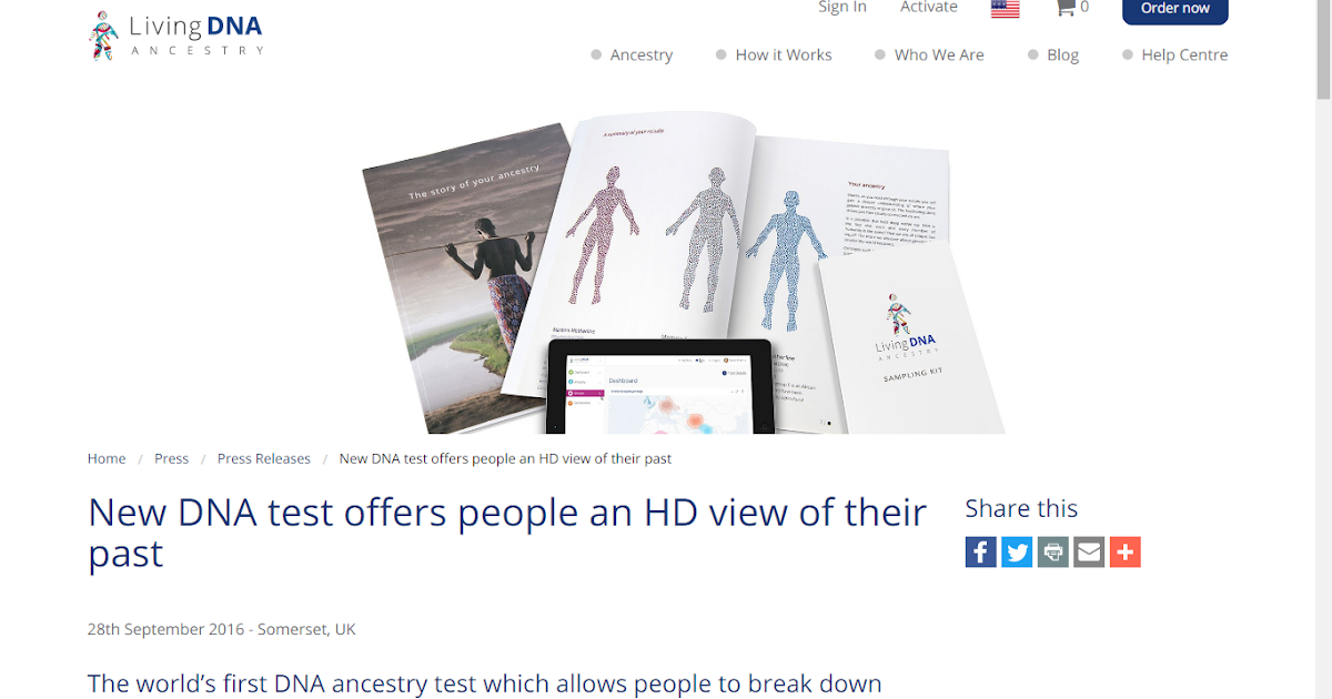 GeneaMusings New Living DNA Test Offers People an HD View of Their Past