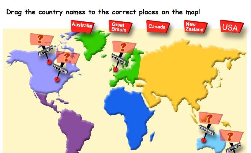 Name 5 countries