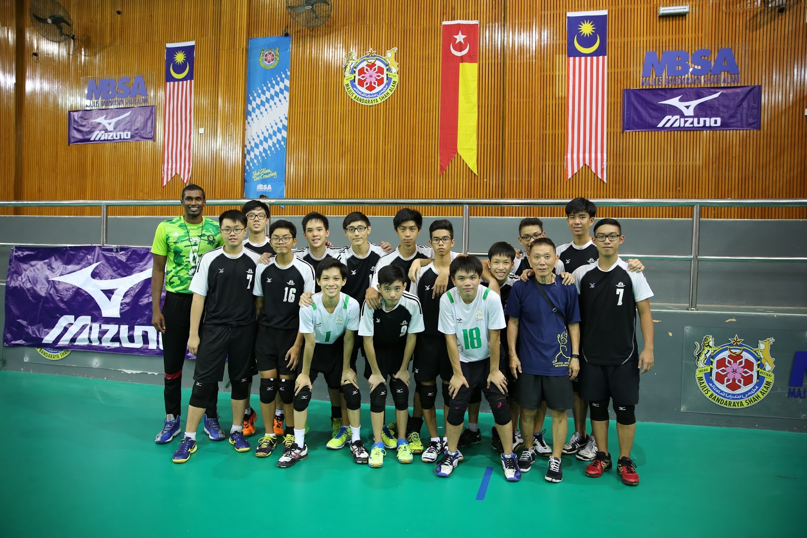 PSS Volleyball Boys Malaysia Overseas Learning Journey Training