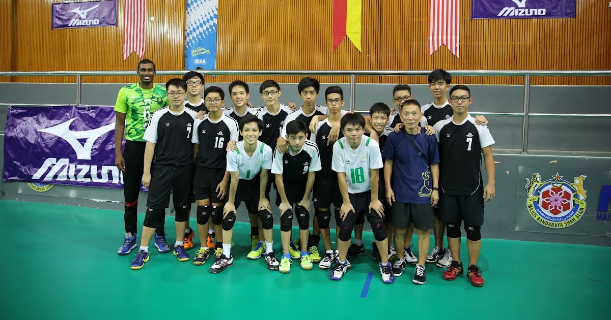 PSS Volleyball Boys Malaysia Overseas Learning Journey Training