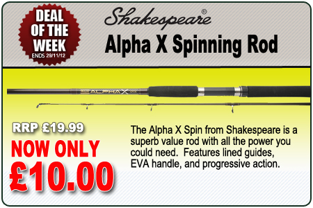 Deal of the Week - Shakespeare Alpha X Spinning Rod