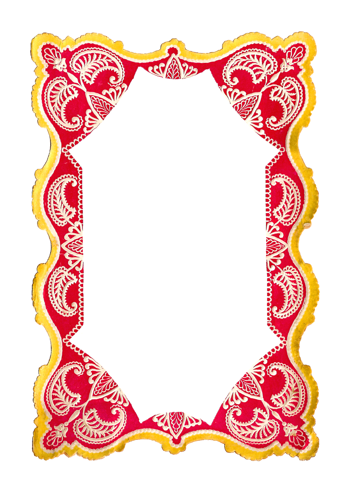 free clip art red frames - photo #16