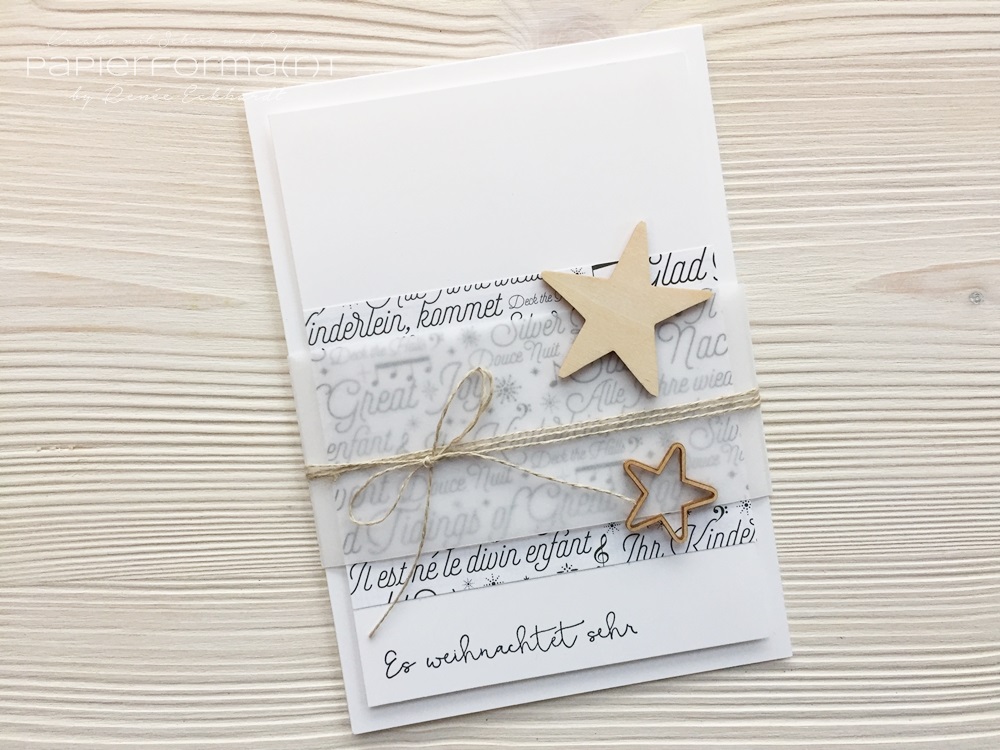Papierforma R T Weihnachtskarten Blog Hop Woche 2