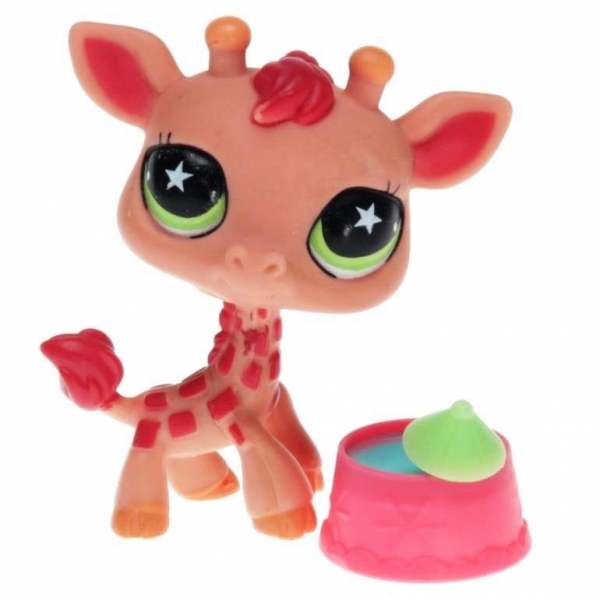 Littlest Pet Shop Singles Giraffe (943) Pet LPS Merch