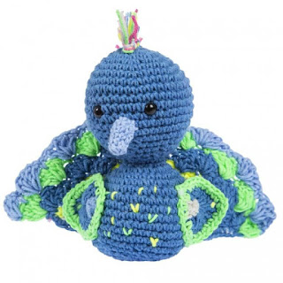 PATRON GRATIS PAVO REAL AMIGURUMI 36206