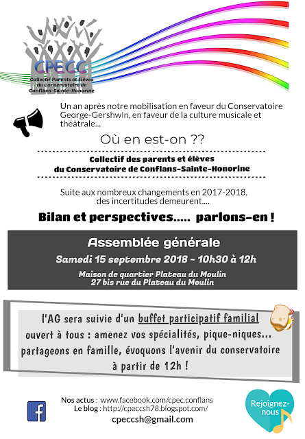 Collectif Des Parents D Eleves Et Eleves Du Conservatoire De Conflans Sainte Honorine Cpecc