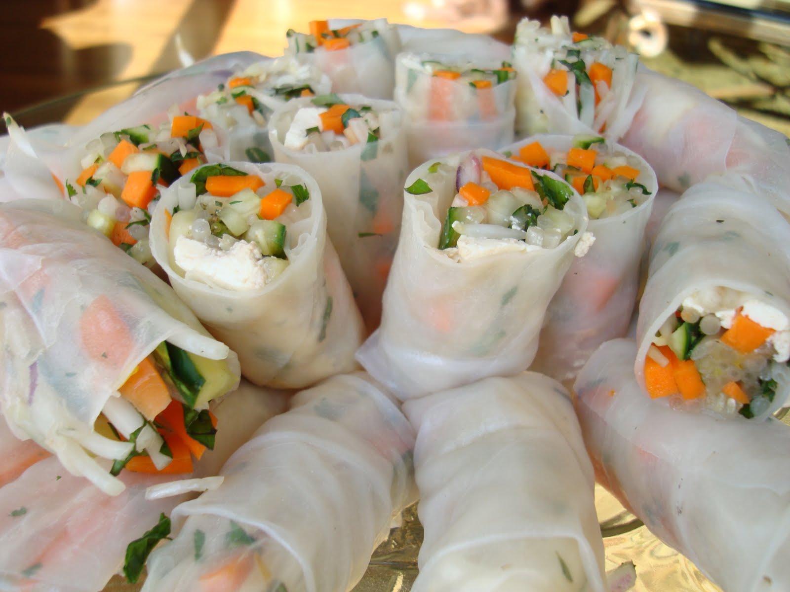 Thai Spring Rolls Recipe Healthy Journey Cafe