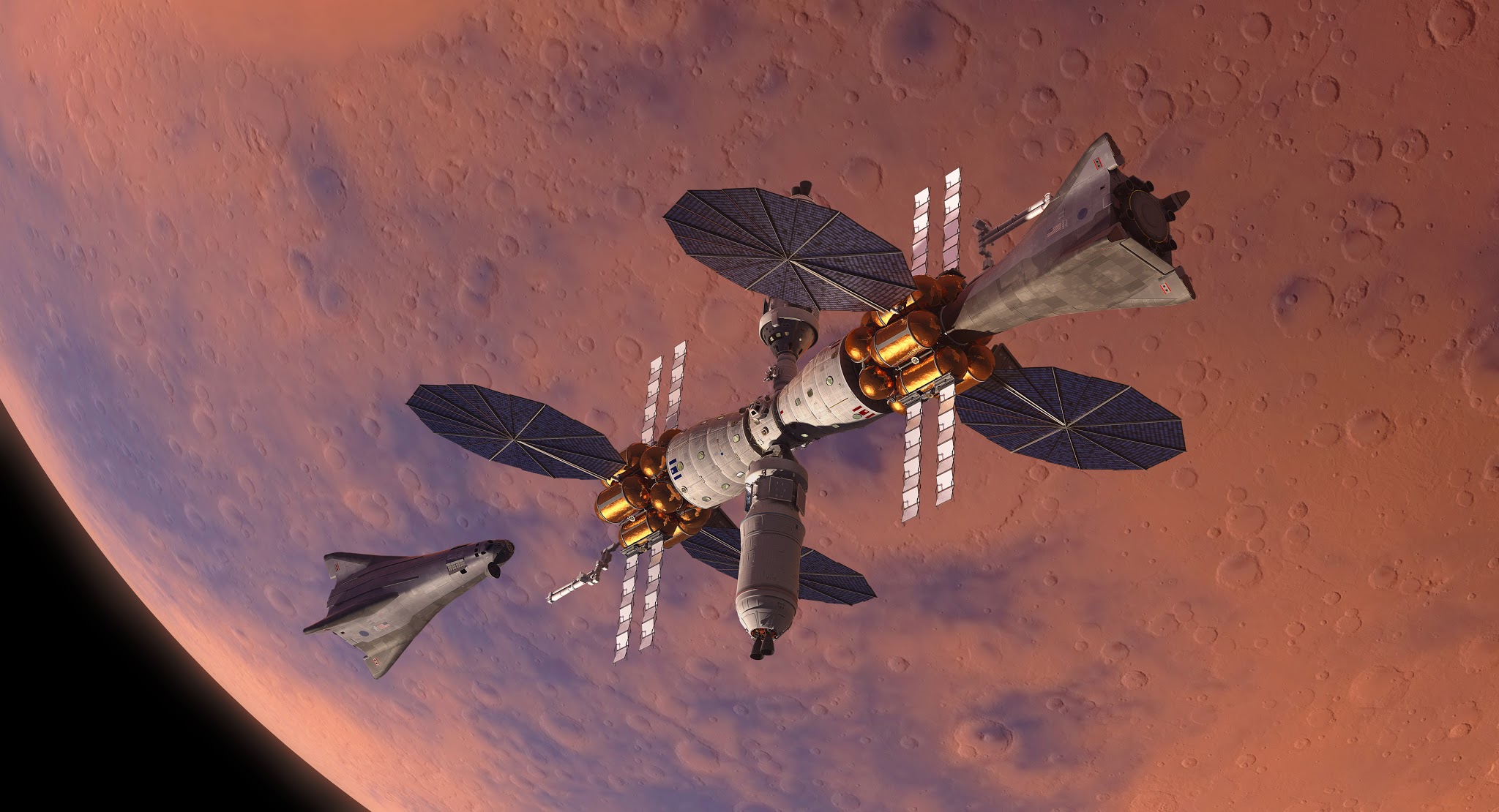 human Mars Lockheed Martin's Mars lander concept