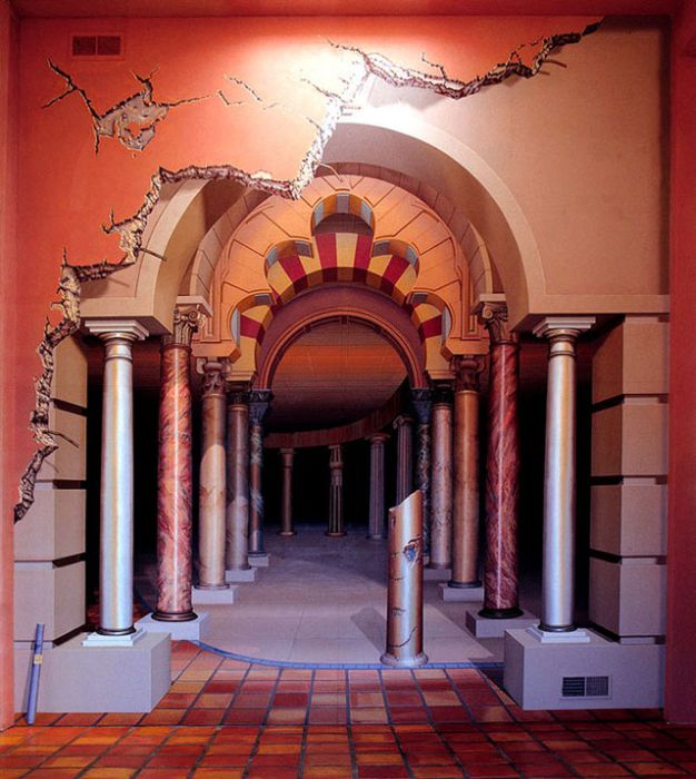 Fresh Pics Amazing 3D Wall Murals From Around the World