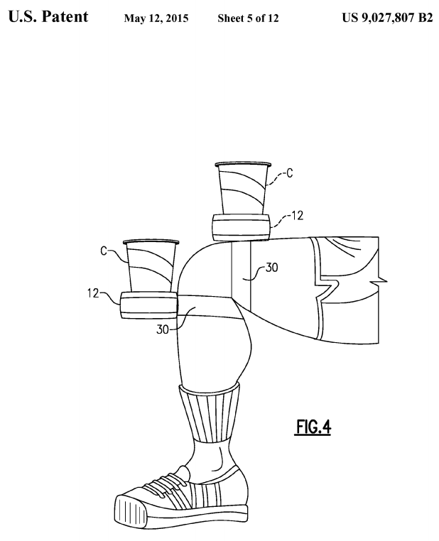 US Patent 9,027,807 - Figure 4
