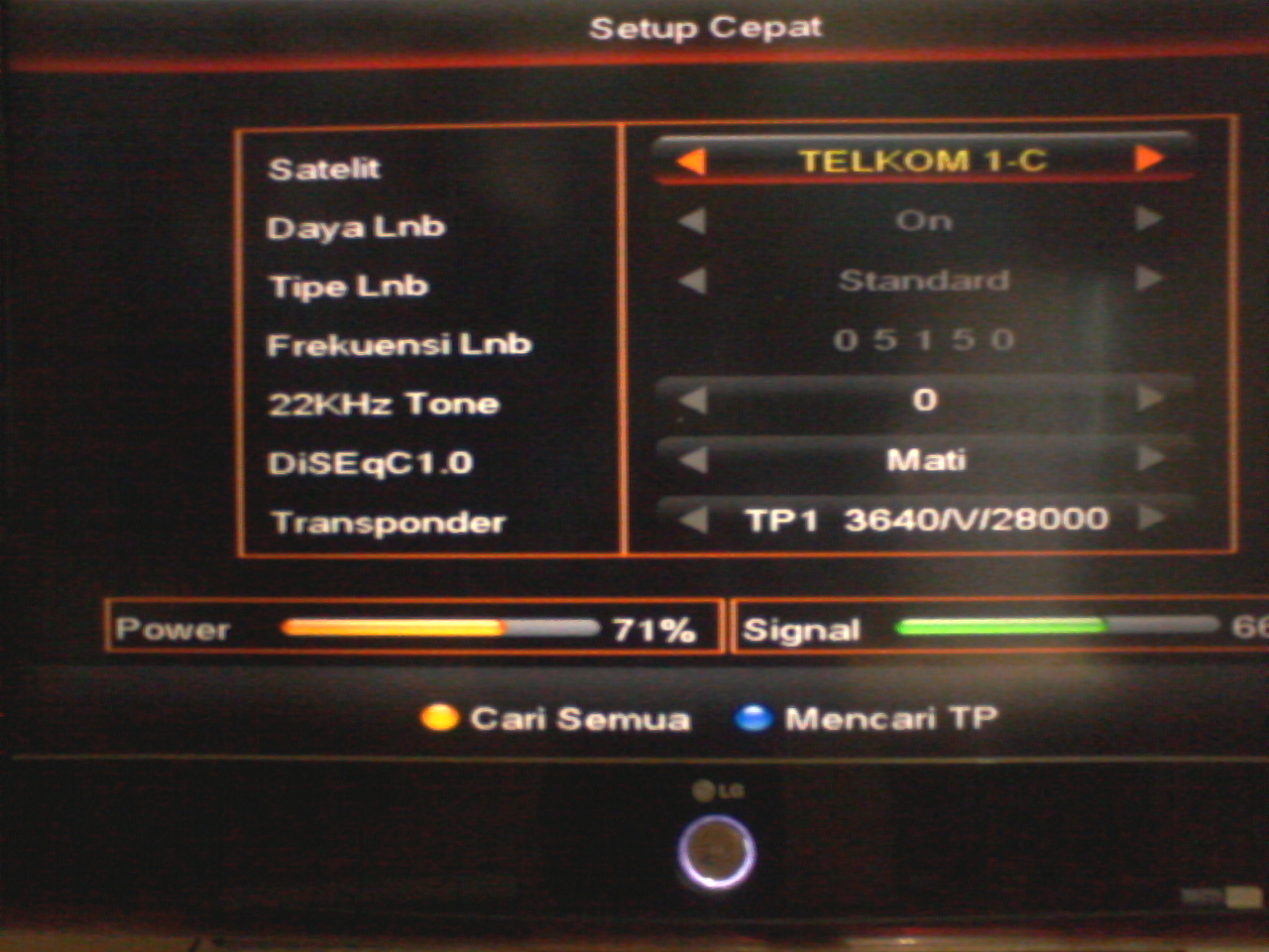 UPGRADE DECODER TelkomVision