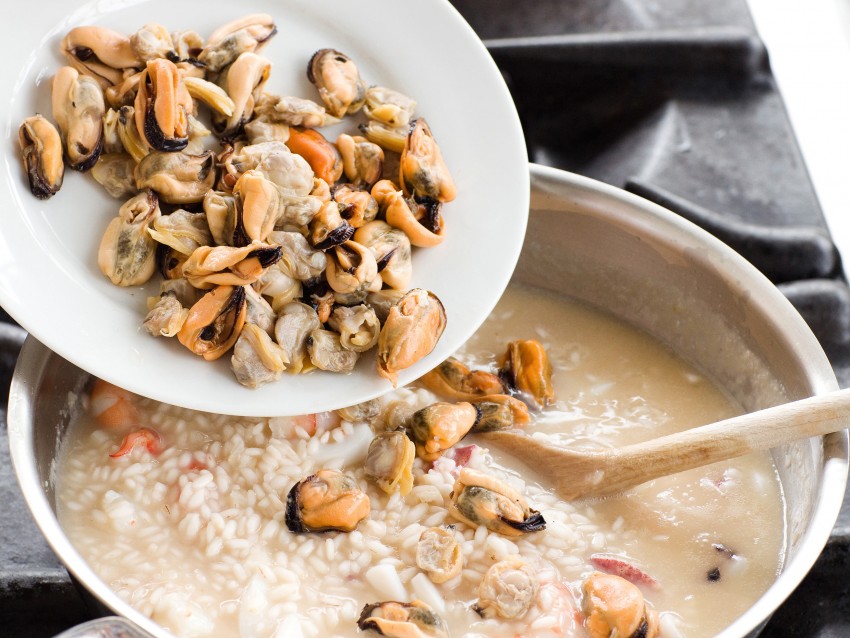 Risotto alla pescatora Idee Utili Per La Casa