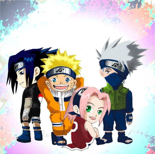 Hình ảnh chibi Naruto, ảnh Naruto chibi siêu dễ thương