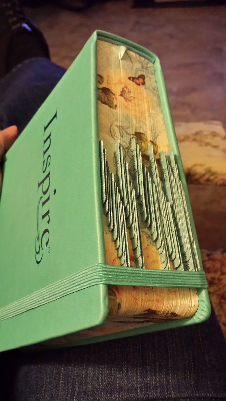 Tinkering Around Make Your Own Bible Tabs with Scrapbooking Supplies