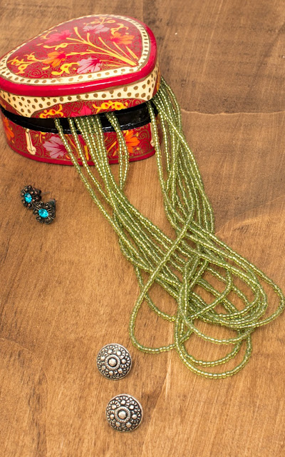 DIY Halskette aus Rocailles