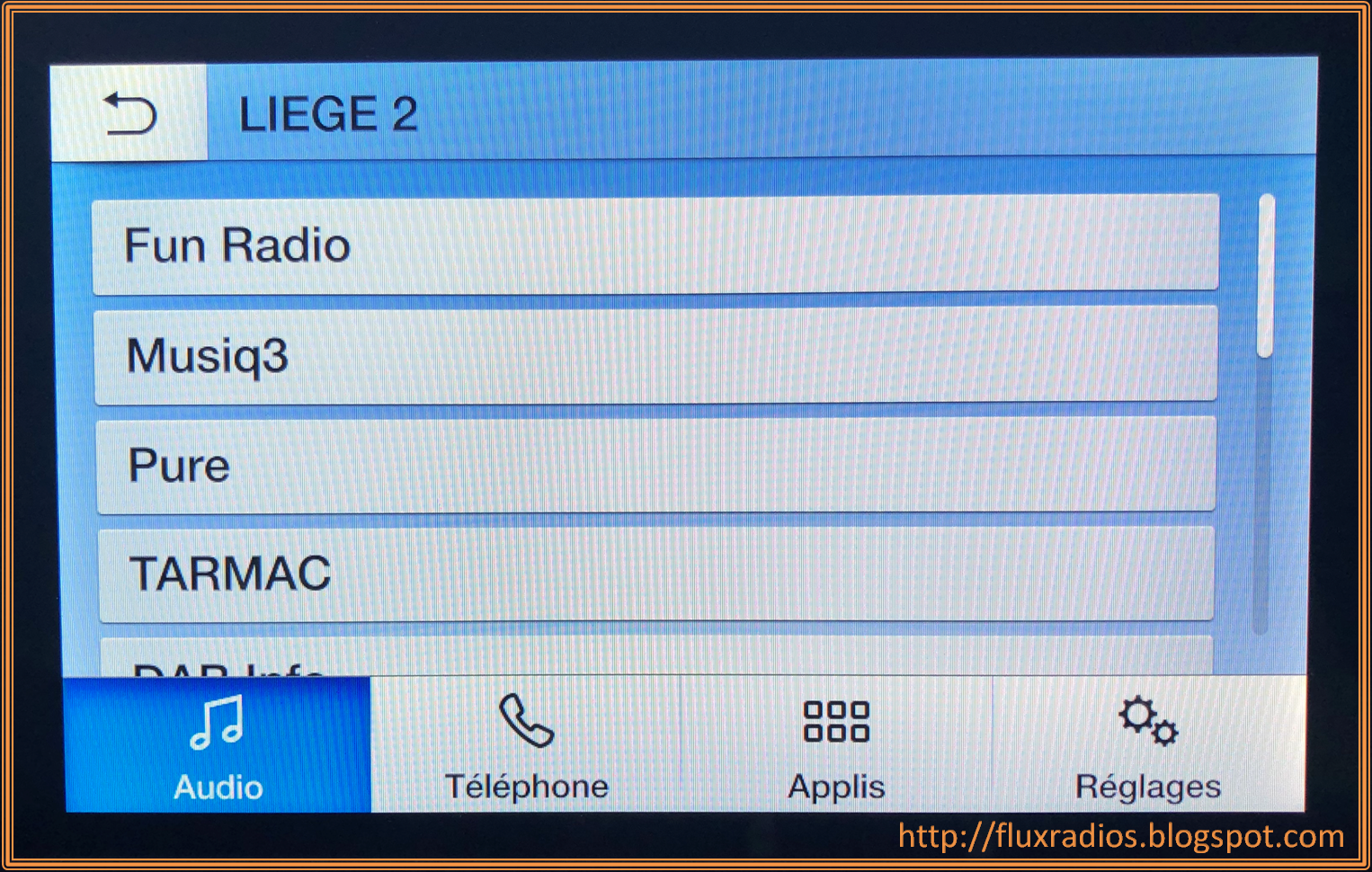 DAB Radio - Liège