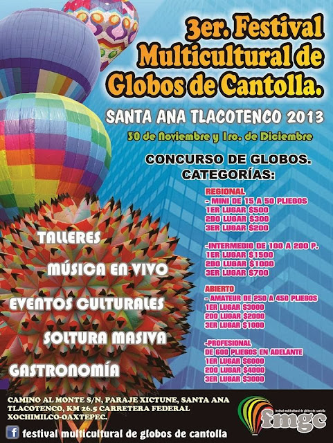 3er Festival Multicultural de Globos de Cantolla