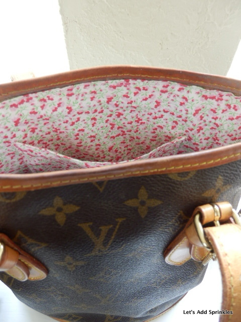 Let's Add Sprinkles: New Lining For Vintage Louis Vuitton  Vintage louis  vuitton, Louis vuitton bucket bag, Louis vuitton bag neverfull