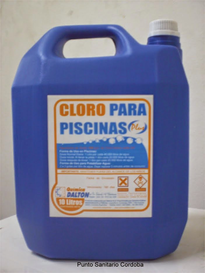 Cloro Liquido. Usos