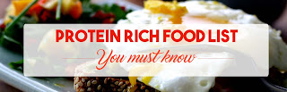 Protein rich food list from dietkundali