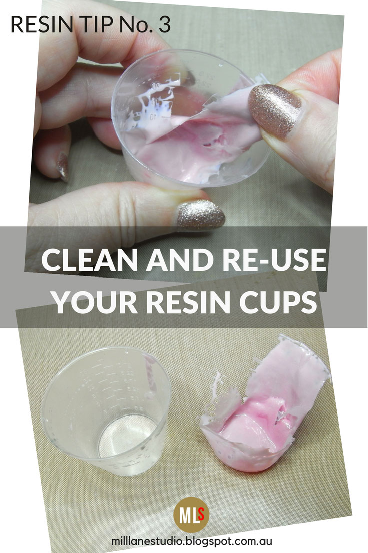 Resin - CLEANING and REUSING your Mixing Cups by little-windows