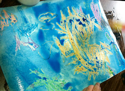 ocean watercolor crayon sea under water craft paint creatures children easy crayons colour draw wash gratifying highly fun