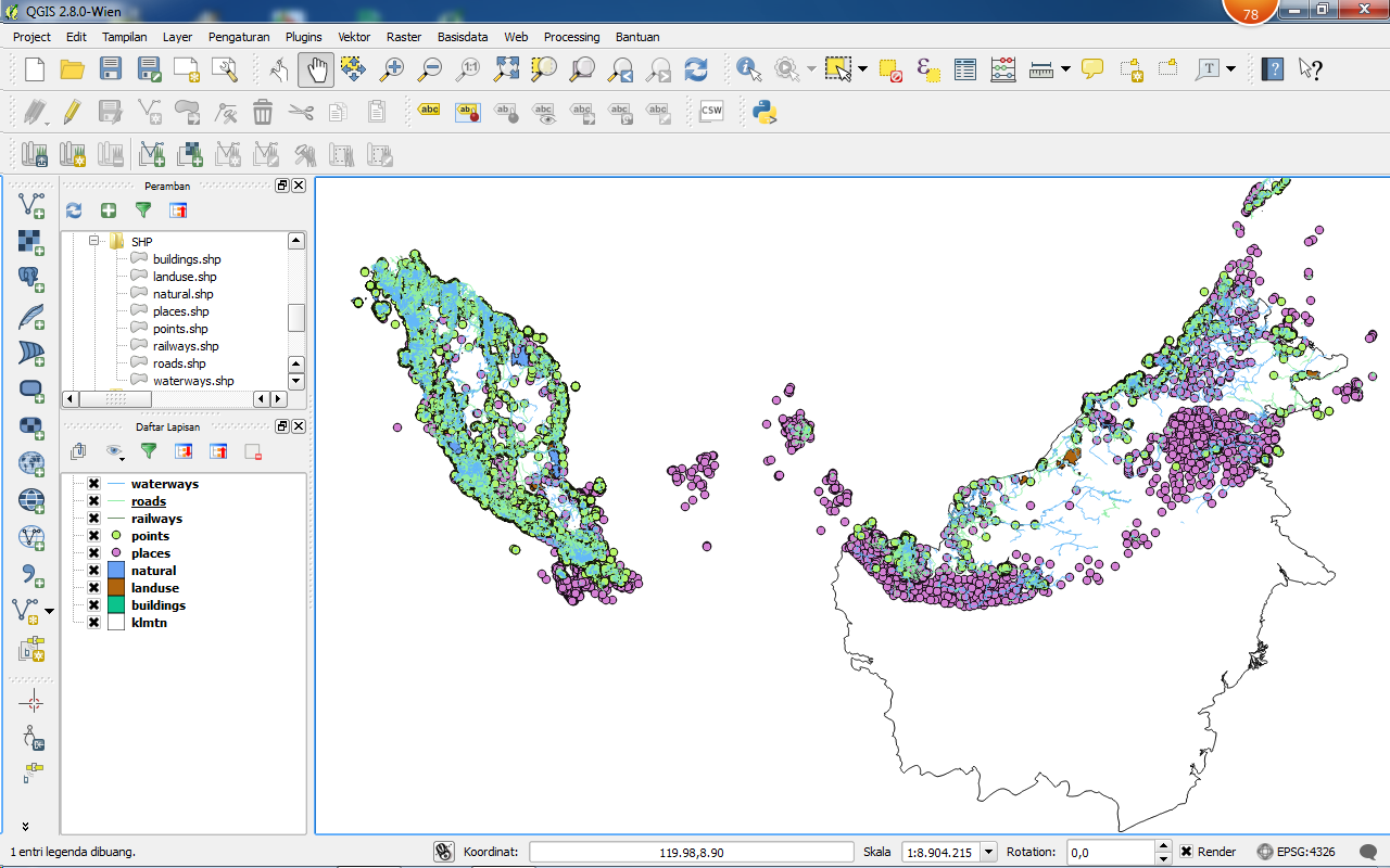 SCARICARE SHAPEFILE