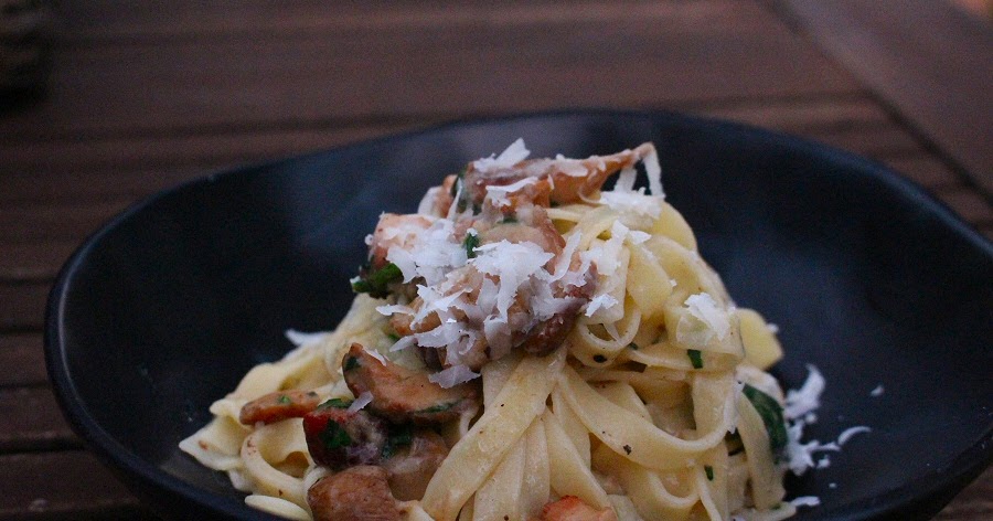 WesFood - Herr Westerhausen kocht ...: Steinpilze mit Tagliatelle