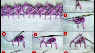 Cómo tejer puntilla delicada al crochet