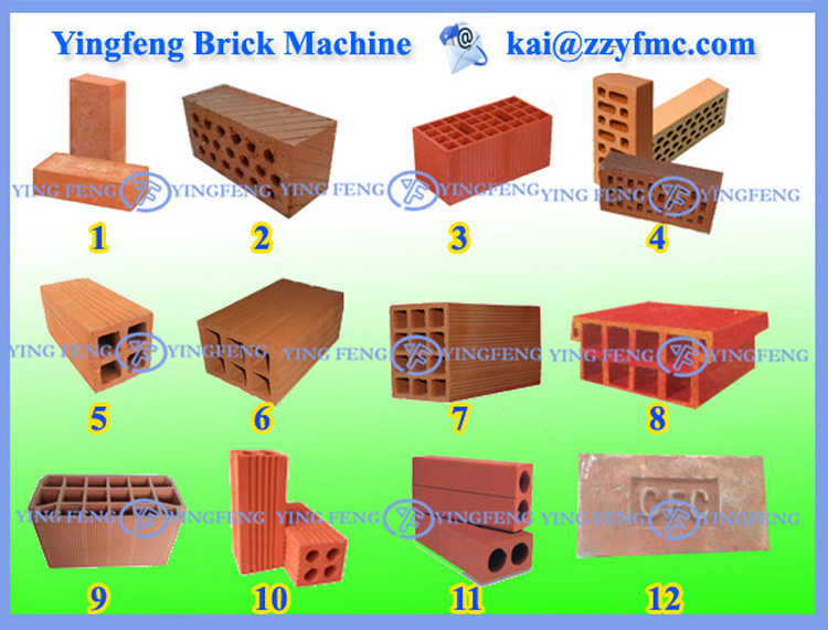 Yingfeng Brick machine JZK50 Automatic Clay brick production line in