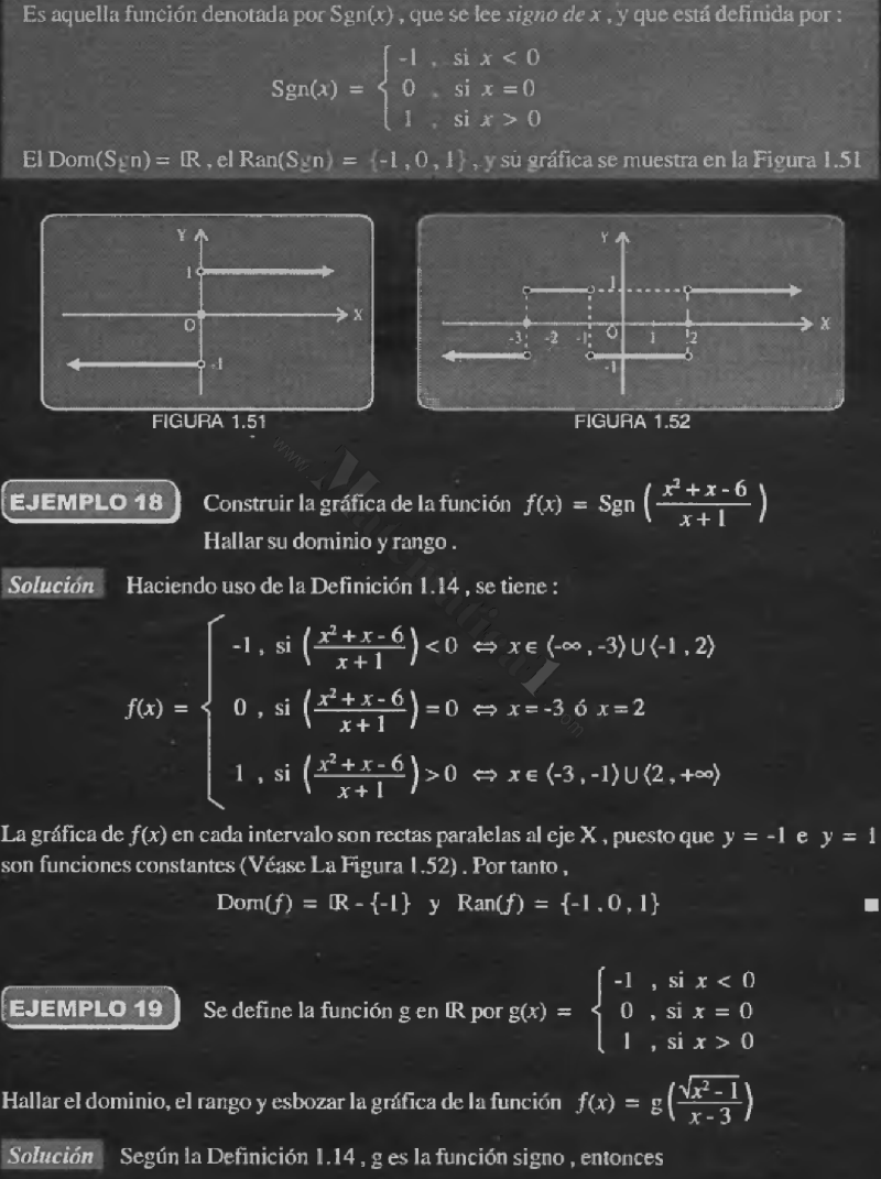FUNCION SIGNO EJERCICIOS RESUELTOS