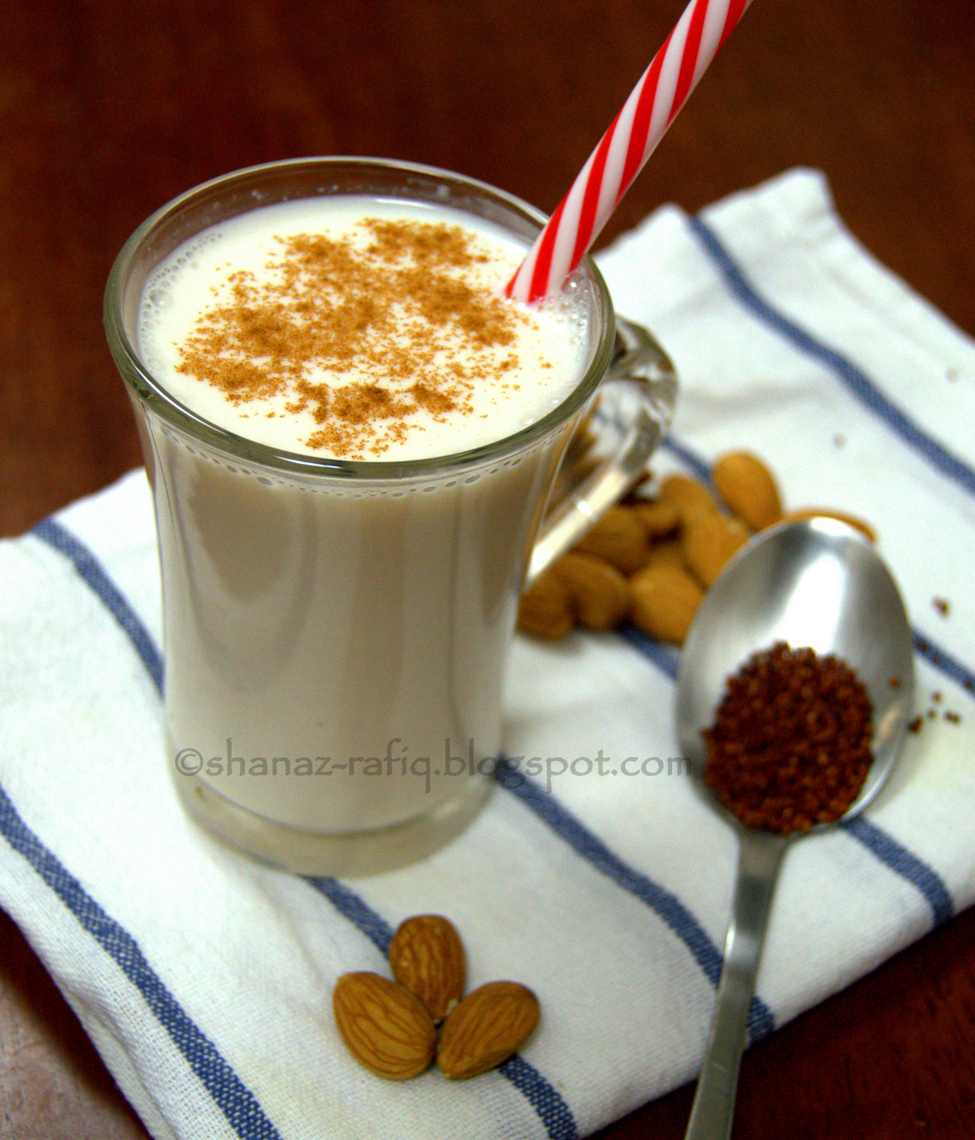 Anjass Cook Ragi & Almond Drink Red Millet Drink Finger Millet Drink