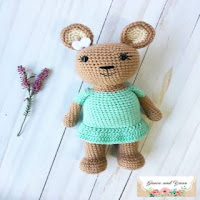 PATRON GRATIS OSA AMIGURUMI 29709 PATRON GRATIS OSA AMIGURUMI 29709