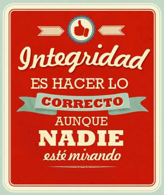 Integridad es hacer lo correcto aunque nadie esté mirando Imagenes cristianas Integridad es hacer lo correcto aunque nadie esté mirando Imagenes cristianas