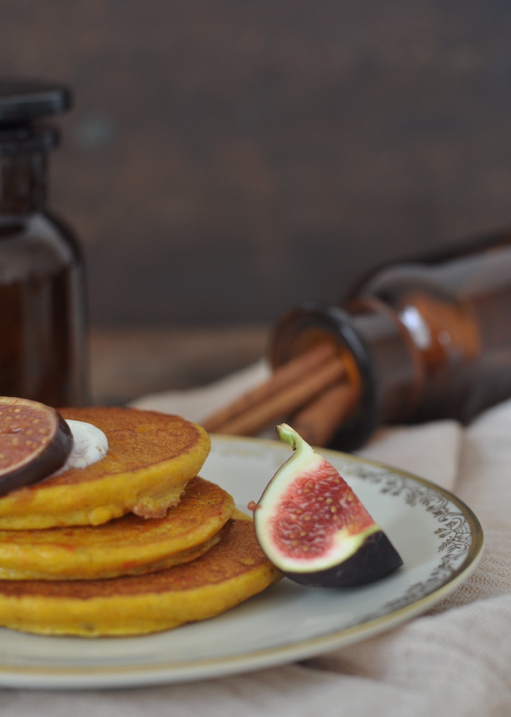 delicious Pumpkin Pancakes, just 5 ingrediences and oh-so good (and gluten free, too!)