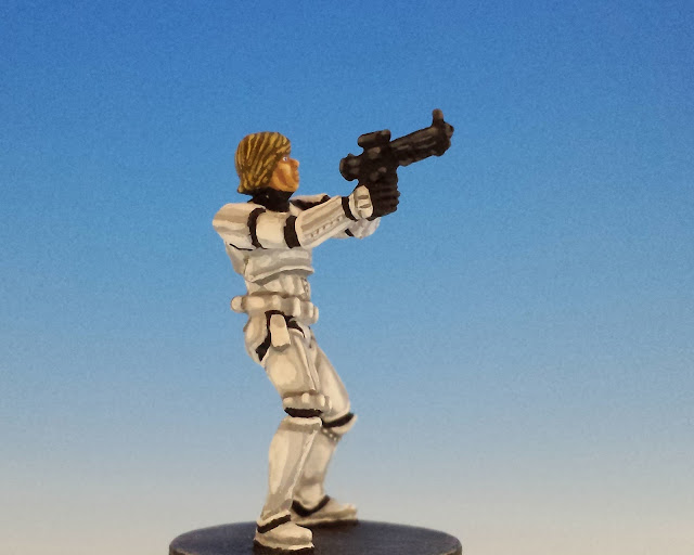 Painted Luke Skywalker Conversion for Star Wars Imperial Assault